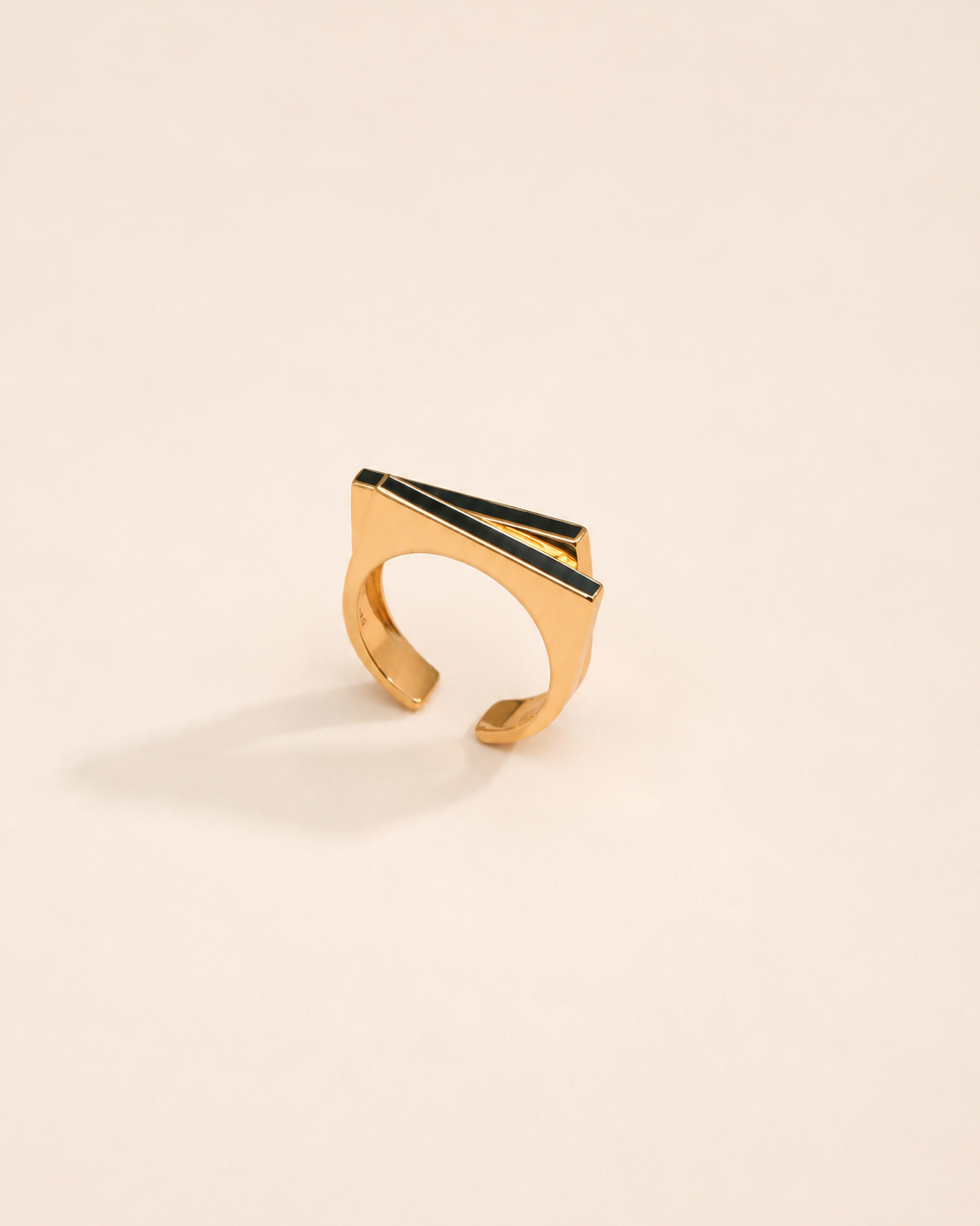 Sterling Silber Tropfenglasur Ring