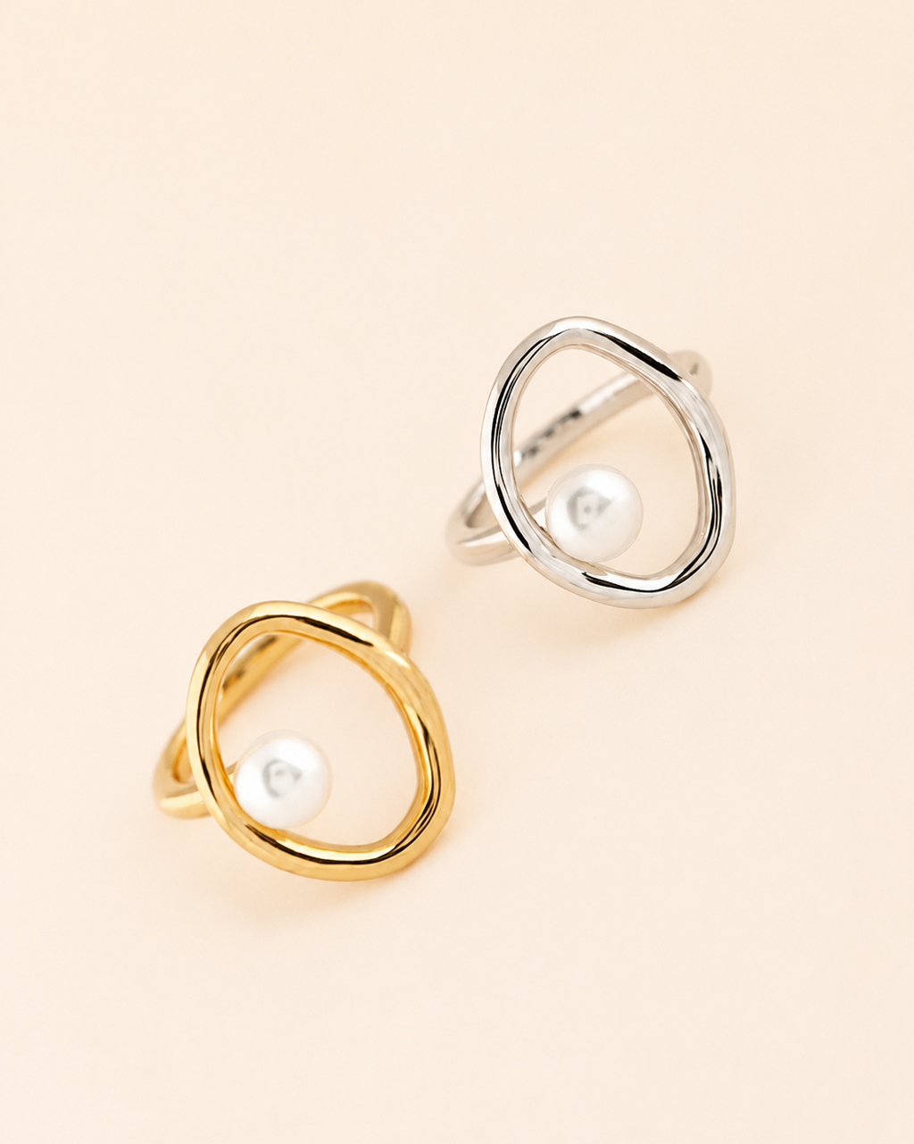 Halo Pearl Ring