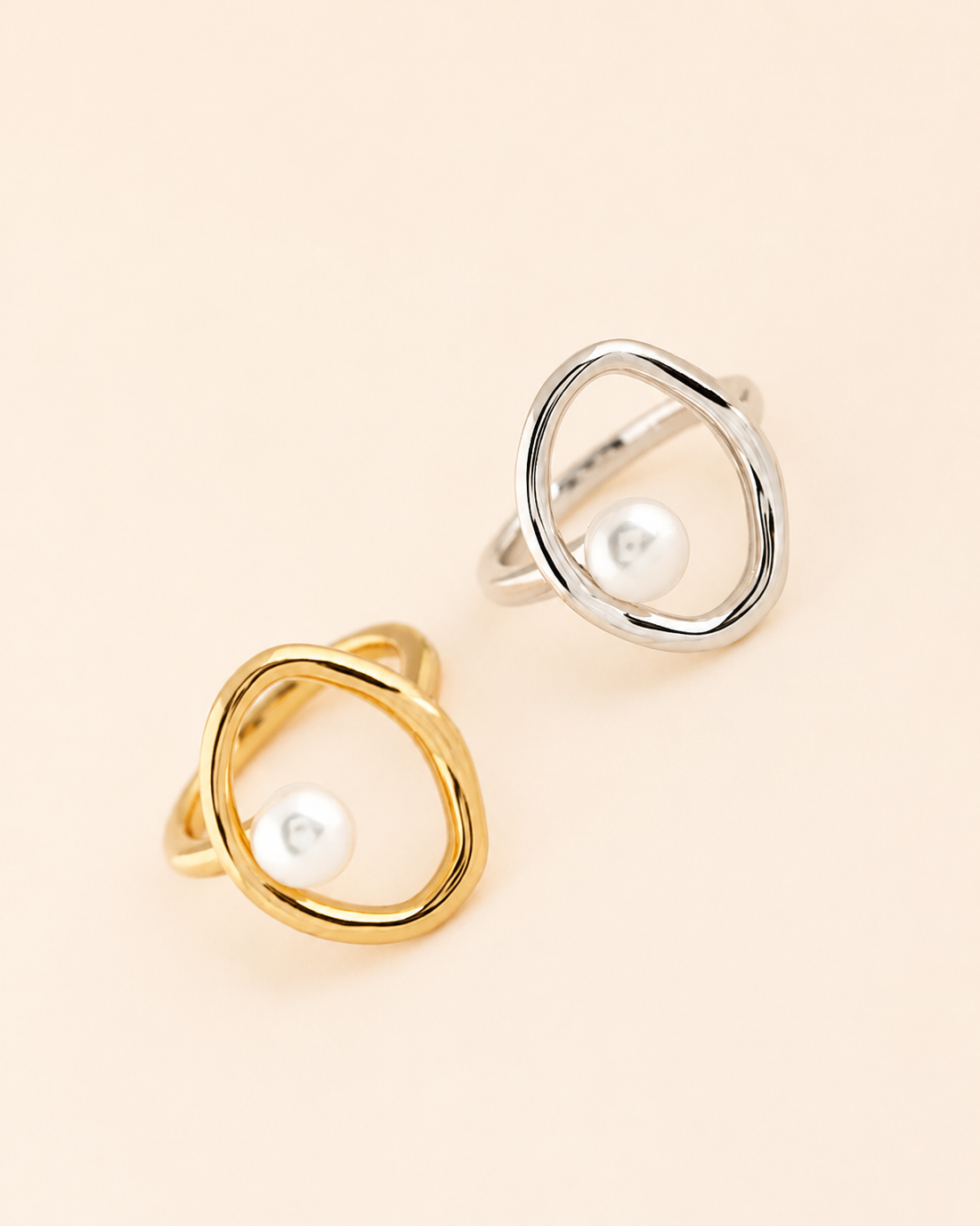 Halo Pearl Ring
