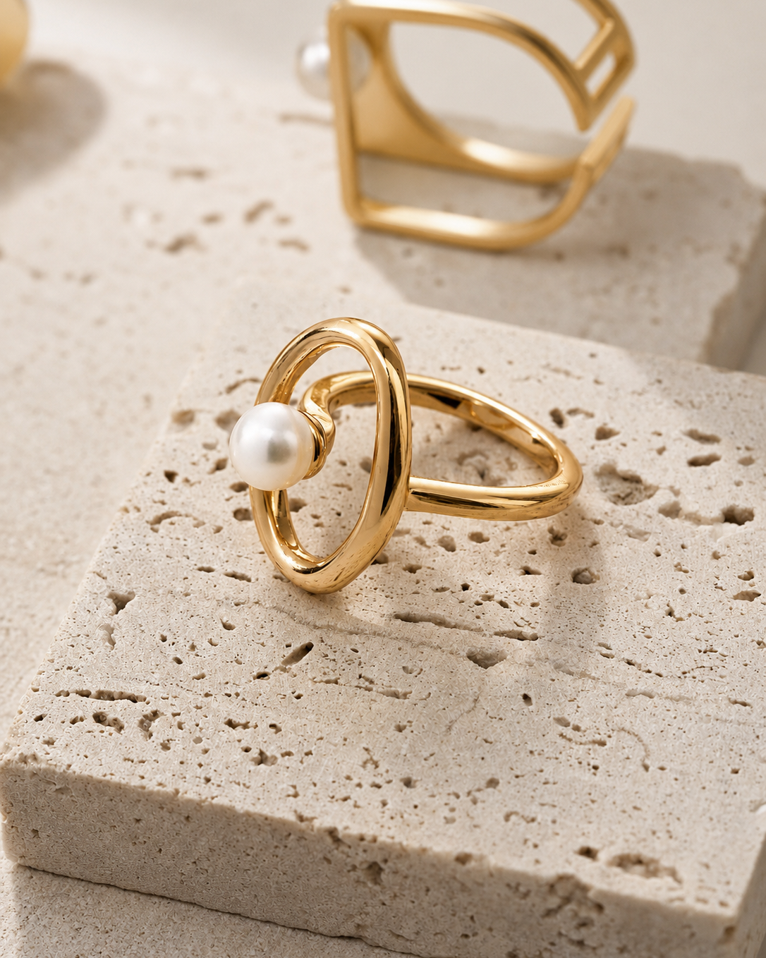 Halo Pearl Ring