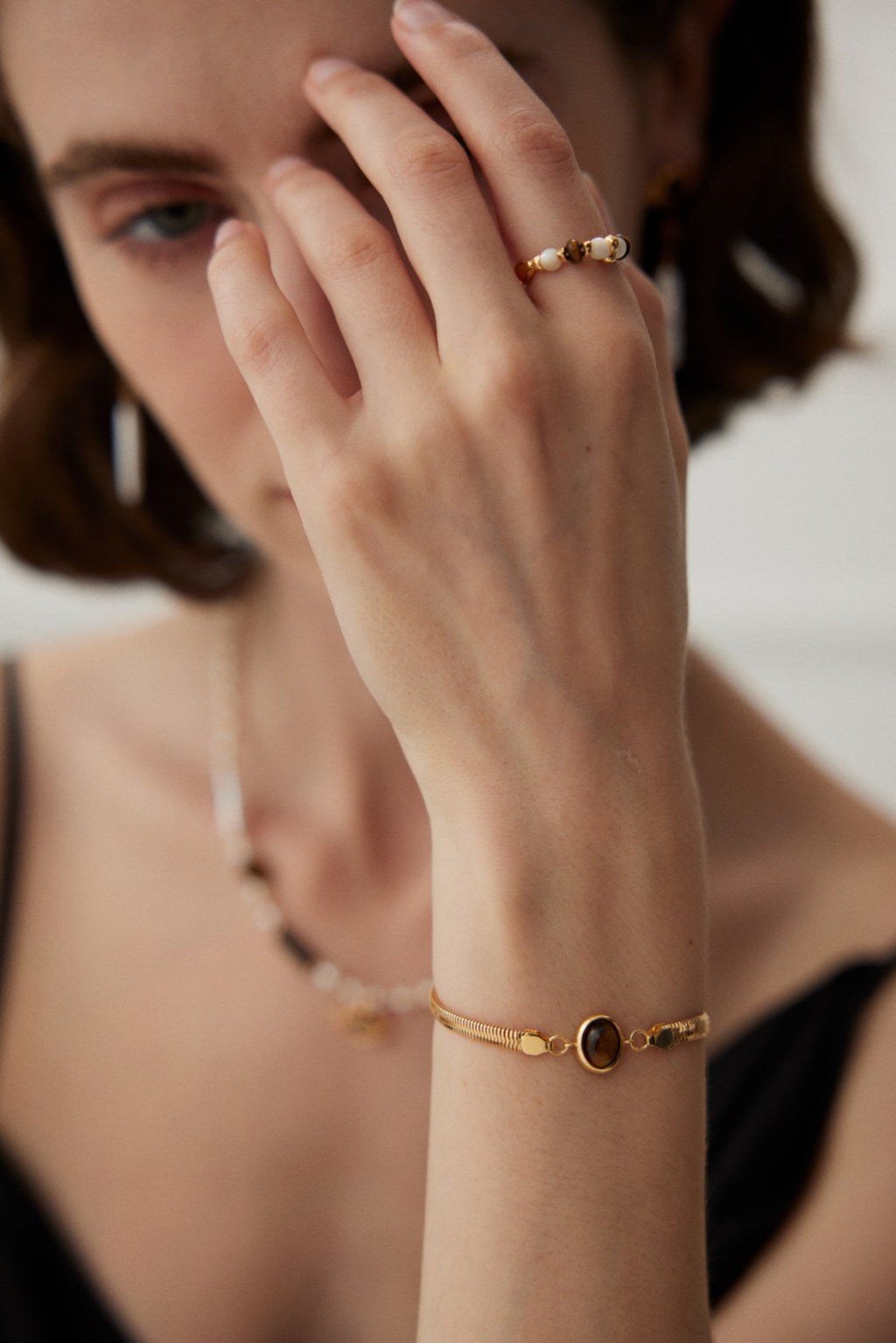 Tigerauge Ring