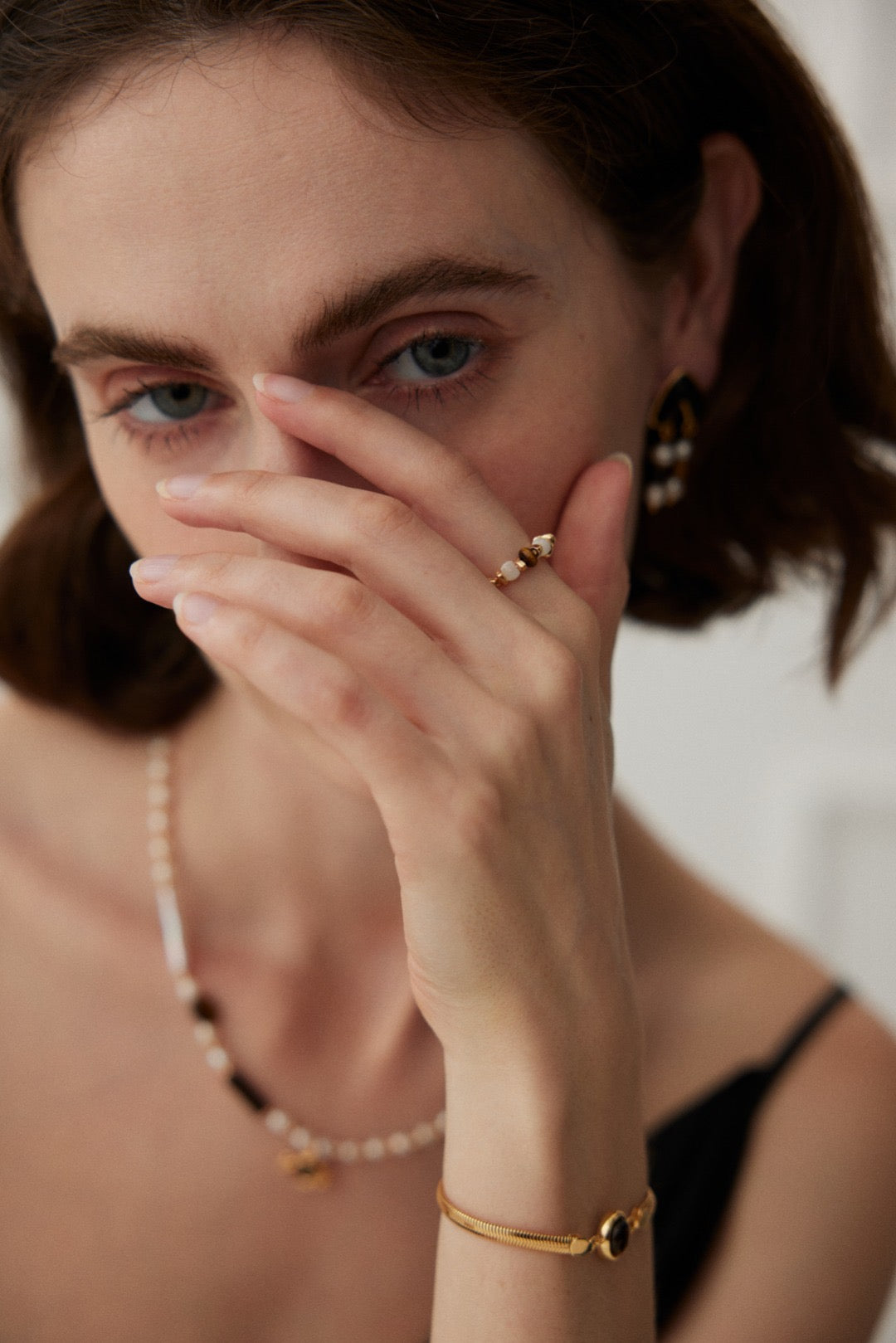 Tigerauge Ring