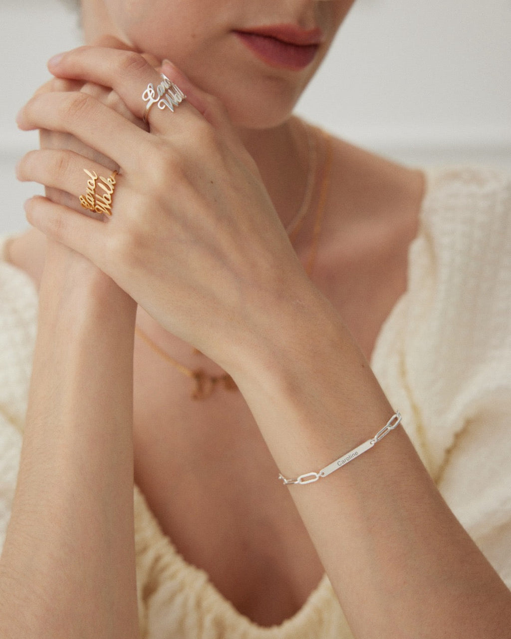 Personalized Nameplate Bracelet