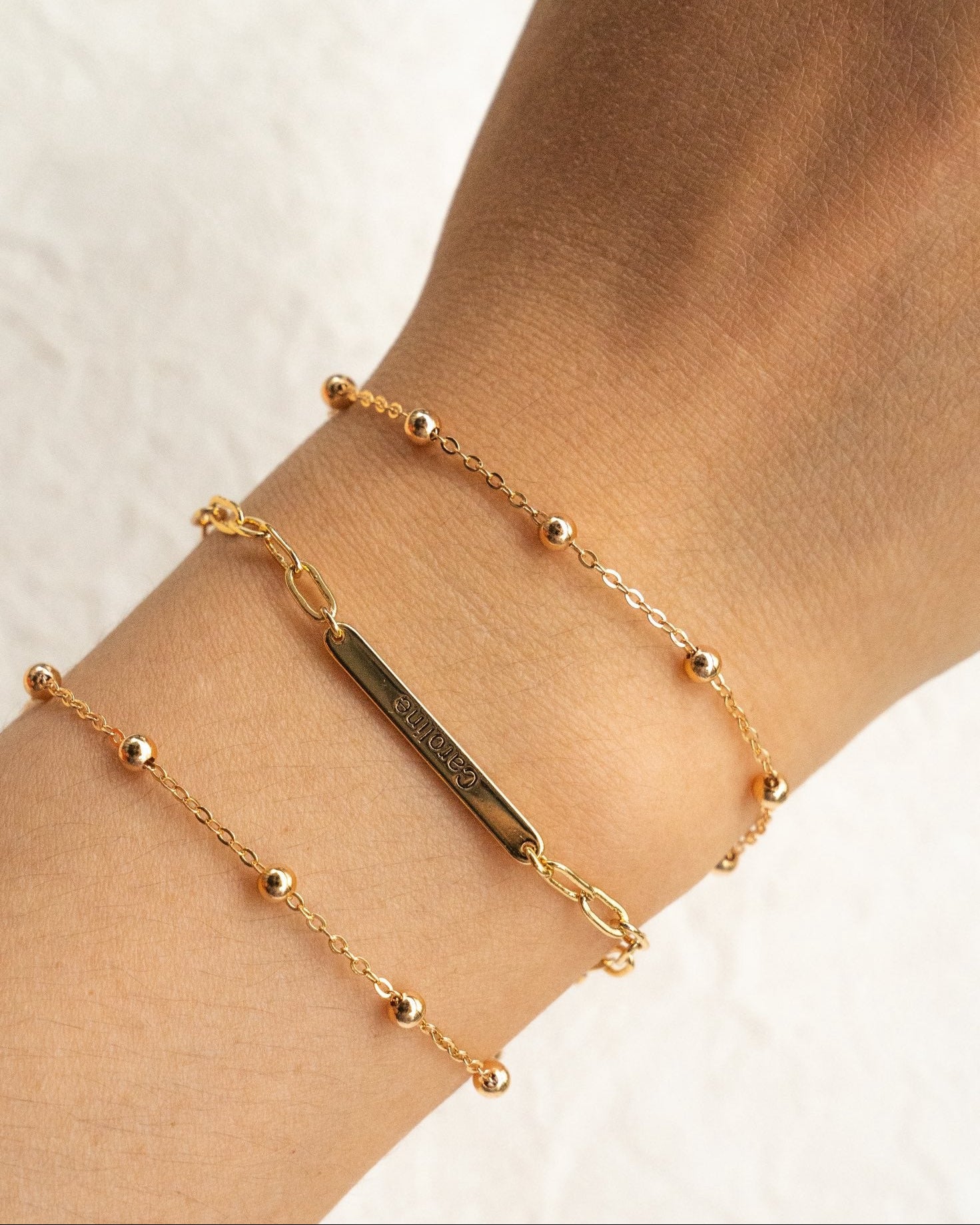 Personalized Nameplate Bracelet
