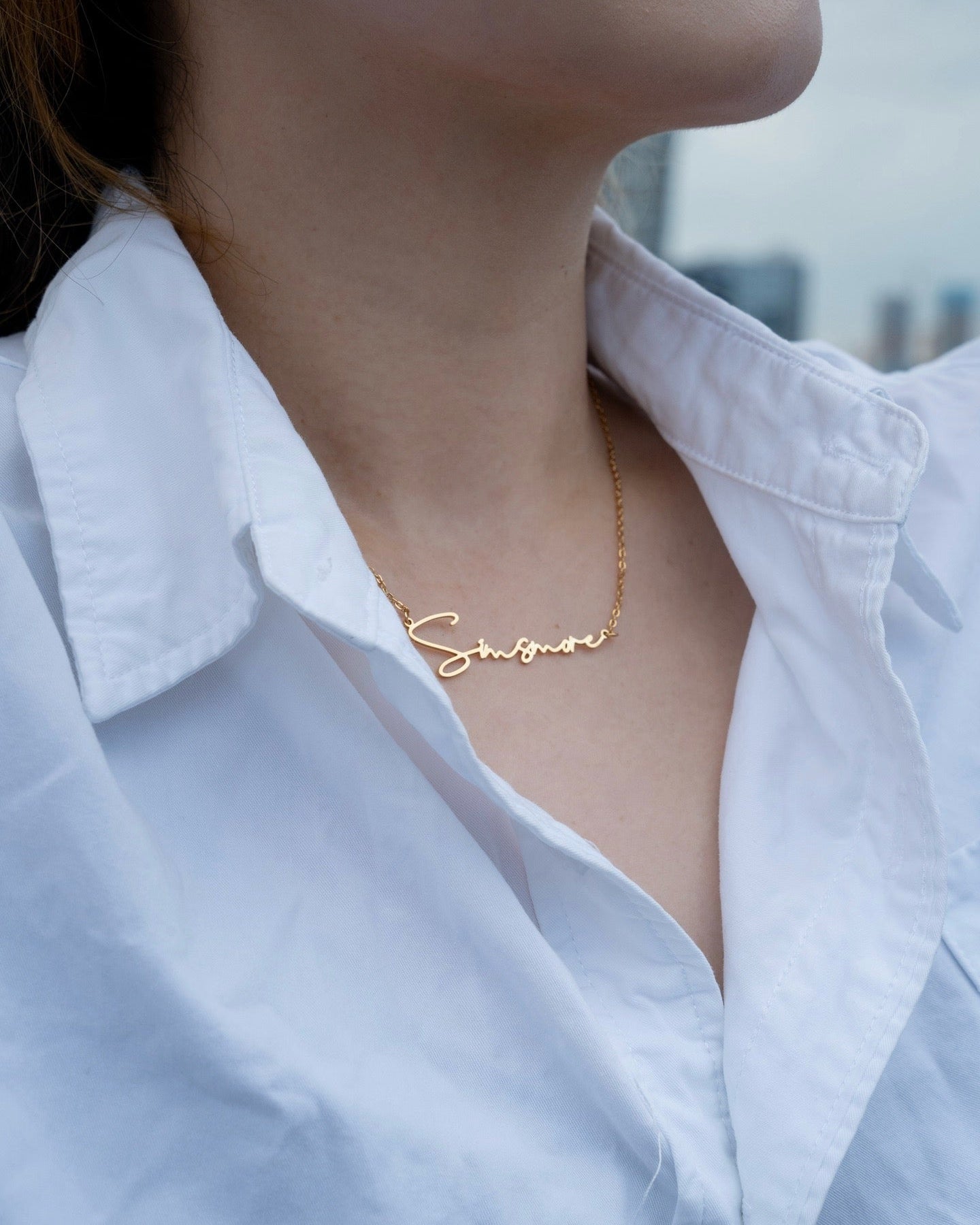 Signature Name Necklace