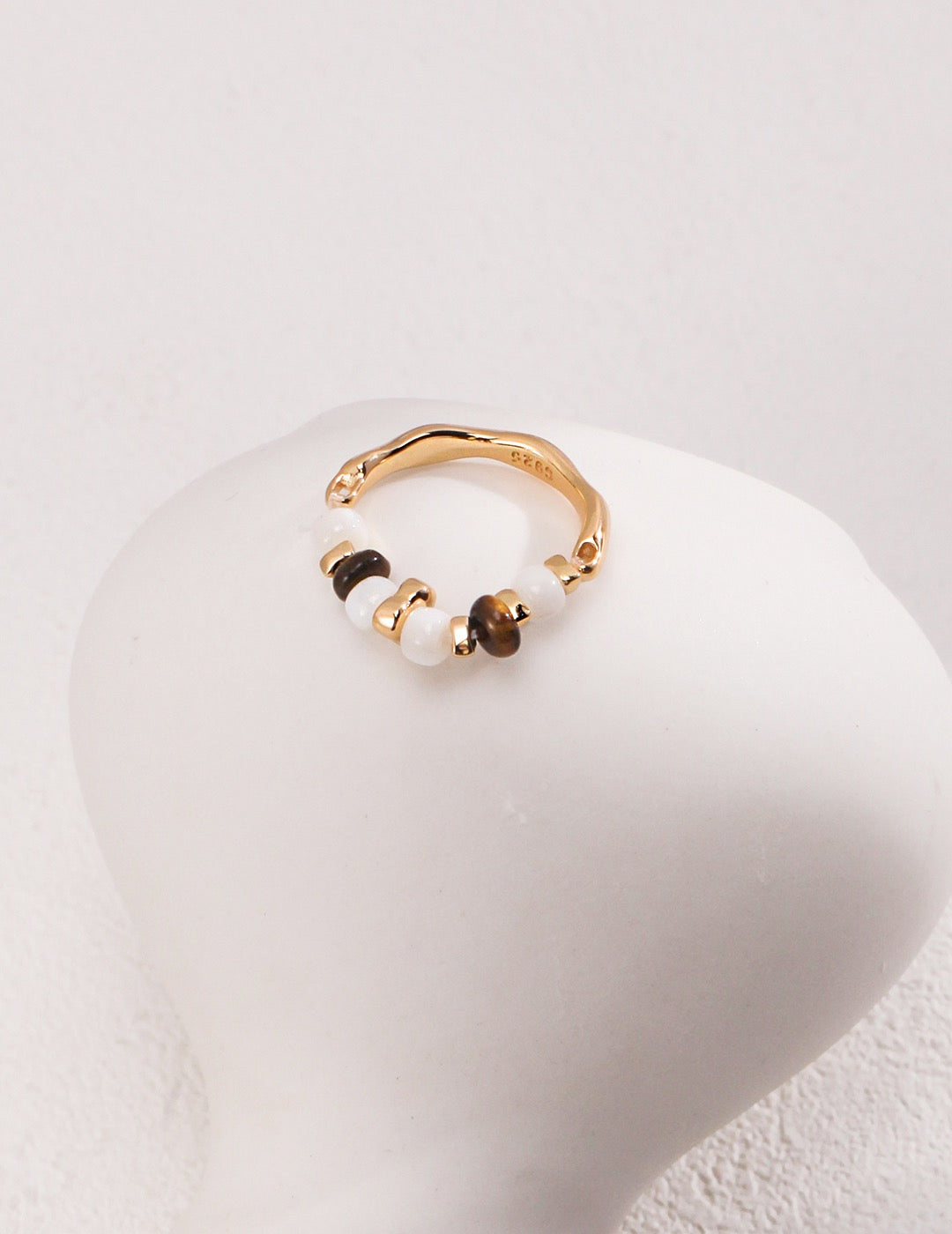 Tigerauge Ring
