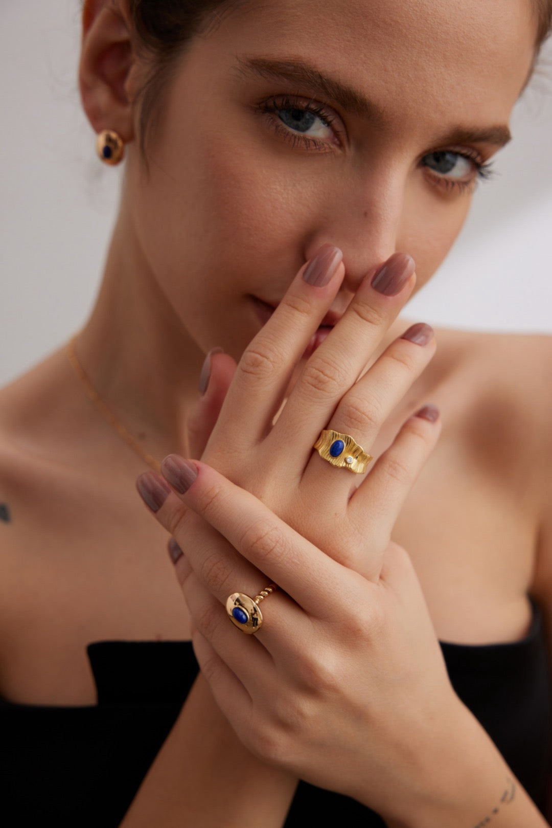 Pure Silver Lapis Lazuli Ring