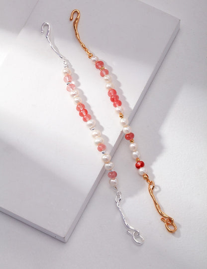 Strawberry Crystal Bracelet