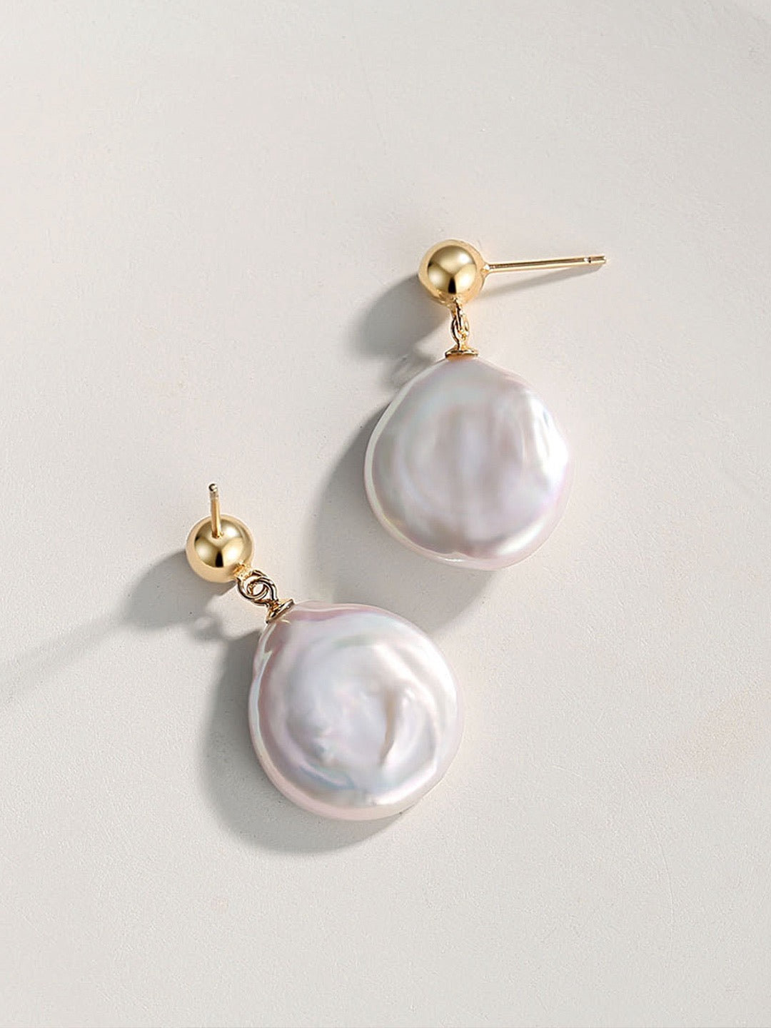 Deluxe Baroque Pearl Earring